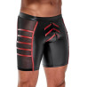NEK Short avec zip Ormeto Noir-Rouge